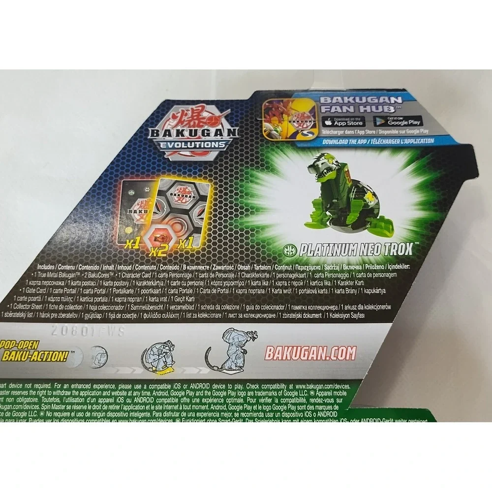Bakugan‎ Evolutions Neo Trox Platinum Series 🆒 📸SEE PICS📸